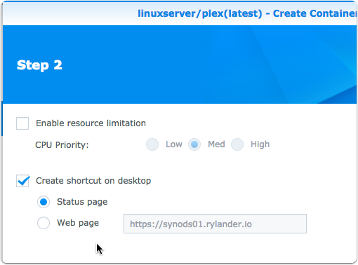 synology and plex