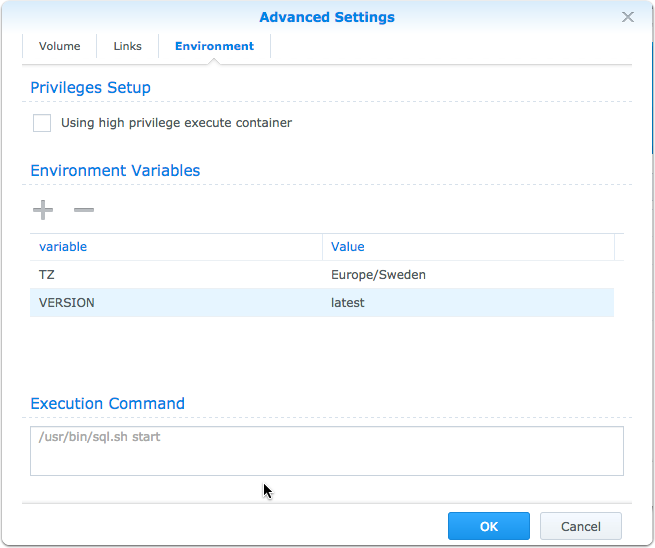 Docker set timezone