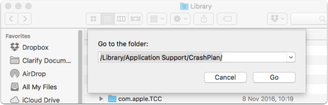 crashplan nas