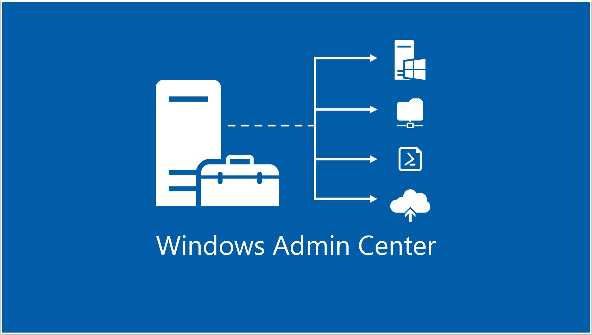 windows admin center server 2019