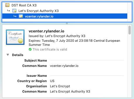 Lets encrypt cert bot